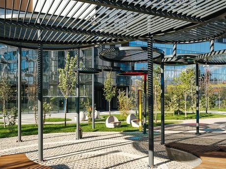 Донстрой завершил новый участок парка «Зелёная река»