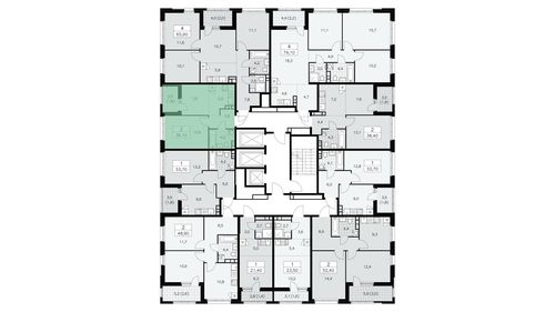 2-комнатная квартира, 36,1 м2, №915569, 