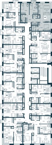 3-комнатная квартира, 79,36 м2, №917920, 