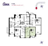 Планировка 1-комнатной квартиры, 36,3 м2