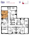 Планировка 1-комнатной квартиры, 32,7 м2