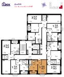 Планировка 1-комнатной квартиры, 32,8 м2