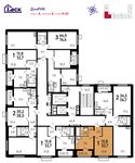 Планировка 1-комнатной квартиры, 32,7 м2