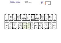 Планировка 1-комнатной квартиры, 35,9 м2