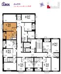 Планировка 1-комнатной квартиры, 32,6 м2