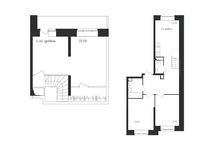 Планировка 3-комнатной квартиры, 89,95 м2