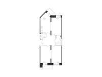 Планировка 3-комнатной квартиры, 80,85 м2