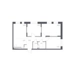 Планировка 4-комнатной квартиры, 70,8 м2