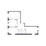 Планировка 4-комнатной квартиры, 72,3 м2