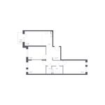 Планировка 4-комнатной квартиры, 81,6 м2