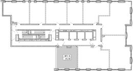 Планировка 1-комнатной квартиры, 41 м2