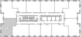 Планировка 2-комнатной квартиры, 65 м2