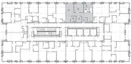 Планировка 2-комнатной квартиры, 57 м2