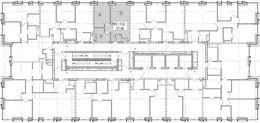 Планировка 1-комнатной квартиры, 37 м2