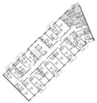 Планировка 2-комнатной квартиры, 55,3 м2
