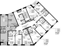Планировка 3-комнатной квартиры, 69,91 м2