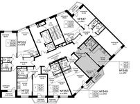 Планировка 1-комнатной квартиры, 37,13 м2