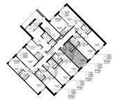 Планировка квартиры студии, 24,65 м2