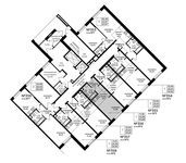 Планировка квартиры студии, 24,88 м2