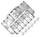 Планировка 3-комнатной квартиры, 78,22 м2