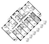 Планировка квартиры студии, 24,41 м2