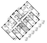 Планировка квартиры студии, 24,39 м2