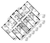 Планировка квартиры студии, 26,16 м2