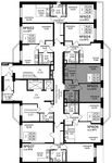 Планировка 2-комнатной квартиры, 38,39 м2
