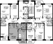 Планировка 2-комнатной квартиры, 41,29 м2