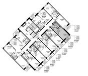Планировка квартиры студии, 26,08 м2
