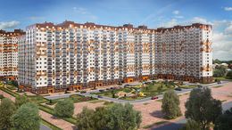 Планировка 2-комнатной квартиры, 43,83 м2