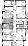Планировка 2-комнатной квартиры, 39,51 м2
