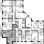 Планировка 2-комнатной квартиры, 54,27 м2