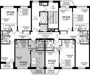 Планировка 2-комнатной квартиры, 41,29 м2