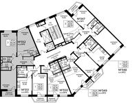 Планировка 3-комнатной квартиры, 69,94 м2