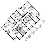 Планировка квартиры студии, 24,16 м2