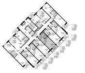 Планировка квартиры студии, 25,93 м2