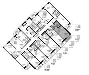 Планировка квартиры студии, 26,08 м2