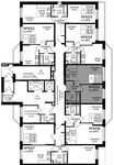 Планировка 2-комнатной квартиры, 38,39 м2