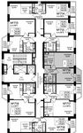 Планировка 2-комнатной квартиры, 39,5 м2
