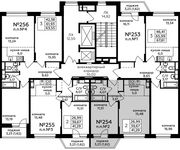 Планировка 2-комнатной квартиры, 41,29 м2