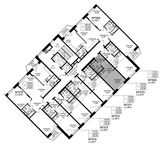 Планировка квартиры студии, 24,16 м2