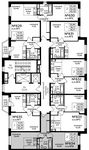Планировка 2-комнатной квартиры, 42,21 м2