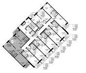 Планировка 3-комнатной квартиры, 78,65 м2
