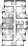 Планировка 2-комнатной квартиры, 39,51 м2