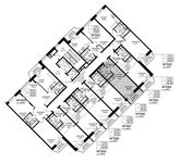 Планировка квартиры студии, 25,93 м2