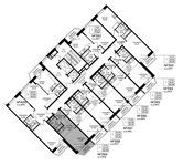 Планировка квартиры студии, 26,08 м2