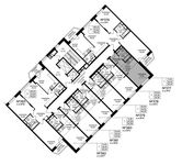 Планировка квартиры студии, 24,41 м2