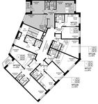 Планировка 3-комнатной квартиры, 66,22 м2