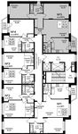 Планировка 3-комнатной квартиры, 80,38 м2